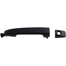 Help! By Dorman Exterior Door Handle - Plastic Black Single - 82666