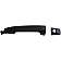 Help! By Dorman Exterior Door Handle - Plastic Black Single - 82666