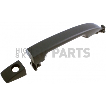 Help! By Dorman Exterior Door Handle - Plastic Black Single - 82666-2