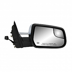 K-Source Exterior Mirror Manual OEM Black Single - 62175G