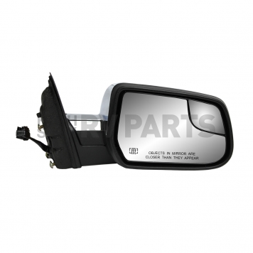 K-Source Exterior Mirror Manual OEM Black Single - 62175G