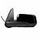 K-Source Exterior Mirror Manual OEM Black Single - 62180G