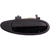 Help! By Dorman Exterior Door Handle - Plastic Black Single - 83817