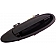 Help! By Dorman Exterior Door Handle - Plastic Black Single - 83817
