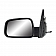 K-Source Exterior Mirror Manual OEM Black Single - 62182G