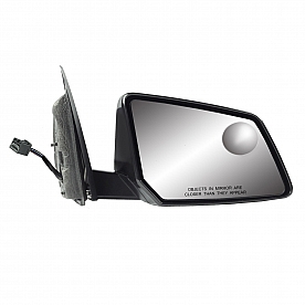 K-Source Exterior Mirror Manual OEM Black Single - 62185G