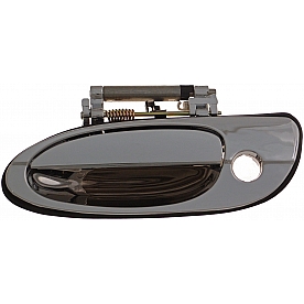 Help! By Dorman Exterior Door Handle - Plastic Silver And Black Single - 83818