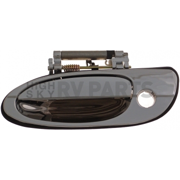 Help! By Dorman Exterior Door Handle - Plastic Silver And Black Single - 83818