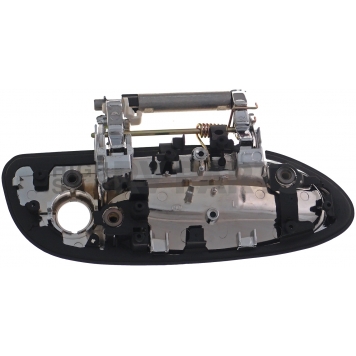 Help! By Dorman Exterior Door Handle - Plastic Silver And Black Single - 83818-1