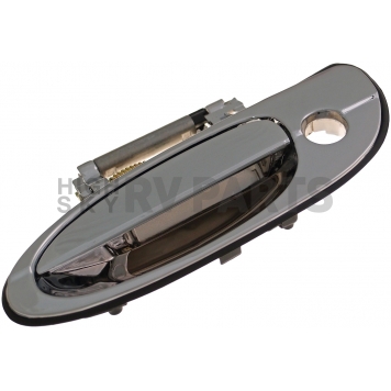 Help! By Dorman Exterior Door Handle - Plastic Silver And Black Single - 83818-2