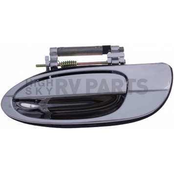 Help! By Dorman Exterior Door Handle - Plastic Silver And Black Single - 83819