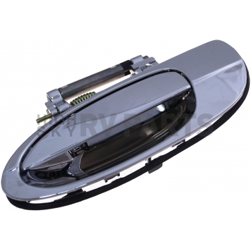 Help! By Dorman Exterior Door Handle - Plastic Silver And Black Single - 83819-2