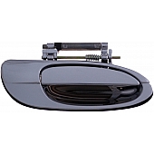Help! By Dorman Exterior Door Handle - Plastic Silver And Black Single - 83833