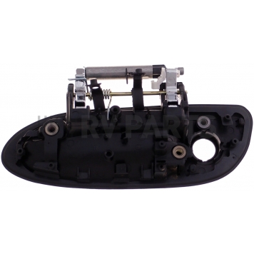 Help! By Dorman Exterior Door Handle - Plastic Silver Lever And Black Housing Single - 83834-1