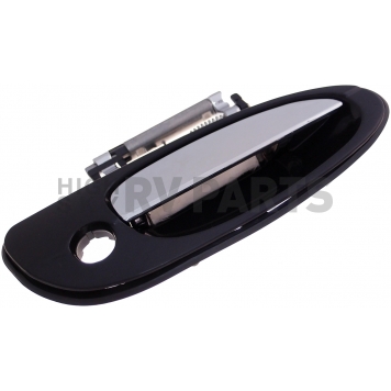 Help! By Dorman Exterior Door Handle - Plastic Silver Lever And Black Housing Single - 83834-2