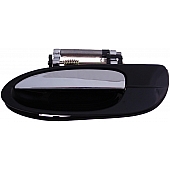 Help! By Dorman Exterior Door Handle - Plastic Silver Lever And Black Housing Single - 83835