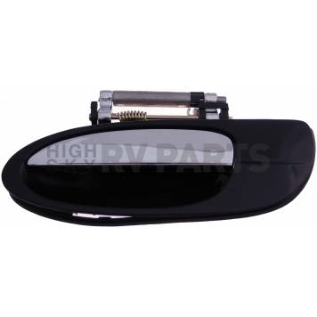Help! By Dorman Exterior Door Handle - Plastic Silver Lever And Black Housing Single - 83835