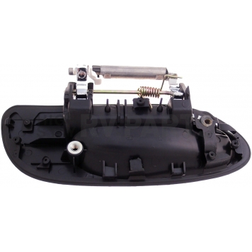 Help! By Dorman Exterior Door Handle - Plastic Silver Lever And Black Housing Single - 83835-1