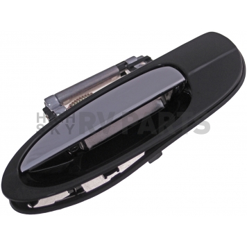 Help! By Dorman Exterior Door Handle - Plastic Silver Lever And Black Housing Single - 83835-2