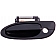 Help! By Dorman Exterior Door Handle - Plastic Black Single - 83837