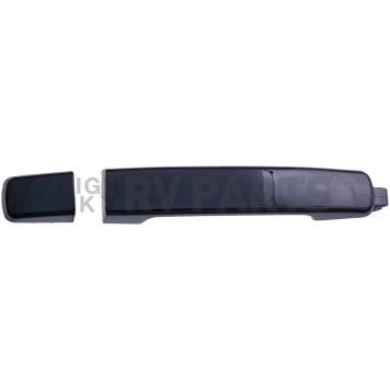 Help! By Dorman Exterior Door Handle - Plastic Silver Single - 83839