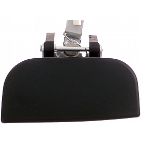 Help! By Dorman Exterior Door Handle - Plastic Black Single - 83842