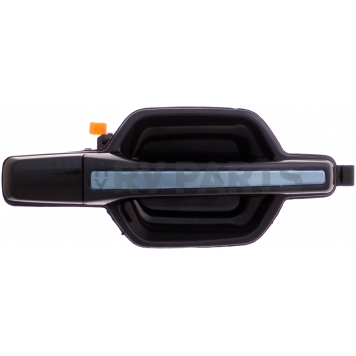 Help! By Dorman Exterior Door Handle - Plastic Black With Silver Insert Single - 83734