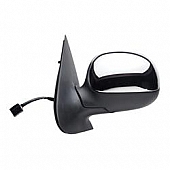 K-Source Exterior Mirror Electric OEM Silver Single - 61132F
