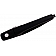 Help! By Dorman Exterior Door Handle - Plastic Black Single - 83737