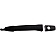 Help! By Dorman Exterior Door Handle - Plastic Black Single - 83767