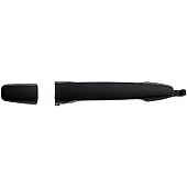 Help! By Dorman Exterior Door Handle - Plastic Black Single - 83769