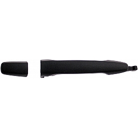 Help! By Dorman Exterior Door Handle - Plastic Black Single - 83769