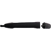 Help! By Dorman Exterior Door Handle - Plastic Black Single - 83778