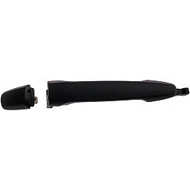 Help! By Dorman Exterior Door Handle - Plastic Black Single - 83779