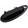 Help! By Dorman Exterior Door Handle - Plastic Black Single - 83814