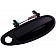 Help! By Dorman Exterior Door Handle - Plastic Black Single - 83815