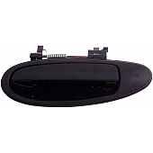 Help! By Dorman Exterior Door Handle - Plastic Black Single - 83816