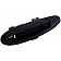 Help! By Dorman Exterior Door Handle - Plastic Black Single - 83816
