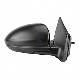 K-Source Exterior Mirror Manual Remote Rectangular Black Single - 62779G