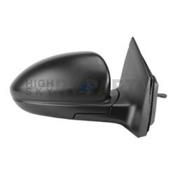 K-Source Exterior Mirror Manual Remote Rectangular Black Single - 62779G