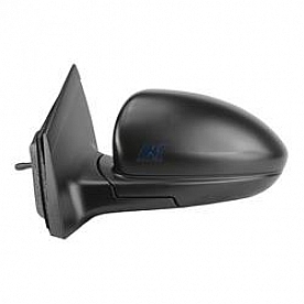 K-Source Exterior Mirror Manual Remote Rectangular Black Single - 62780G
