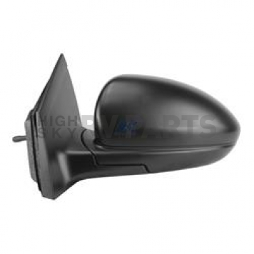 K-Source Exterior Mirror Manual Remote Rectangular Black Single - 62780G