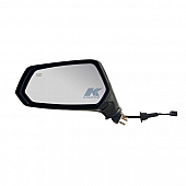 K-Source Exterior Mirror Electric OEM Black Single - 62782G