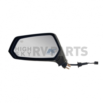 K-Source Exterior Mirror Electric OEM Black Single - 62782G
