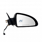 K-Source Exterior Mirror Electric OEM Black Single - 62783G