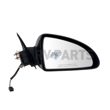 K-Source Exterior Mirror Electric OEM Black Single - 62783G