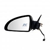 K-Source Exterior Mirror Electric OEM Black Single - 62784G
