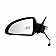 K-Source Exterior Mirror Electric OEM Black Single - 62784G