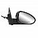 K-Source Exterior Mirror Manual Remote OEM Black Single - 62787G