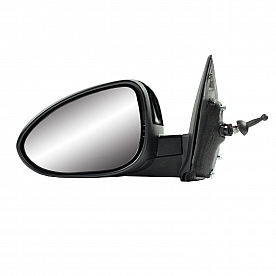K-Source Exterior Mirror Manual Remote OEM Black Single - 62788G